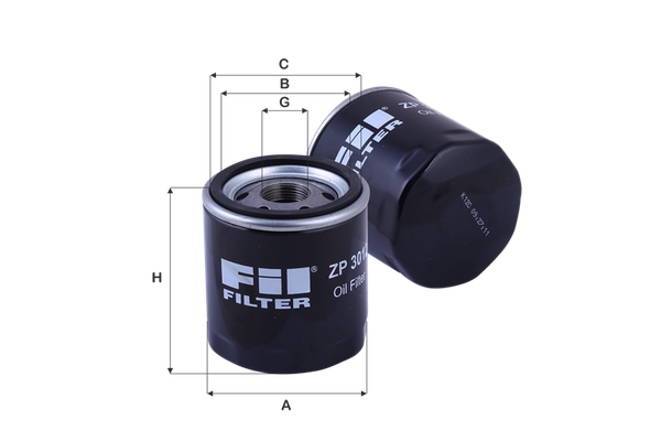 Yağ Filtresi  FIL FILTRE ZP 3012