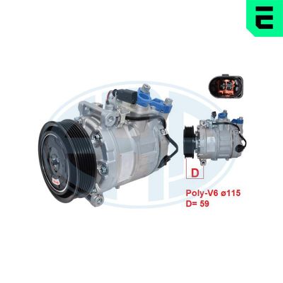 Klima Kompresörü  Audi A6 Allroad Quattro (4GH)(01.2012->)  ERA 670071