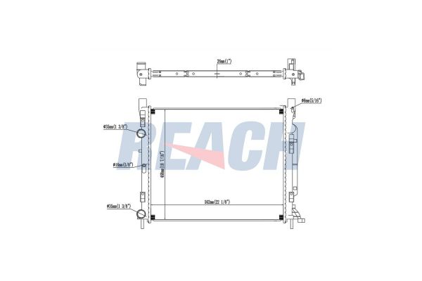 Su Radyatörü  Renault Master III Otobüs (02.2011->)  RENAULT ORJINAL 8200455801