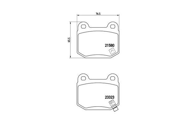 Fren Disk Balata Arka Nissan 350 Z (Z33)(07.2003->)  MAGNETI MARELLI 363700456048
