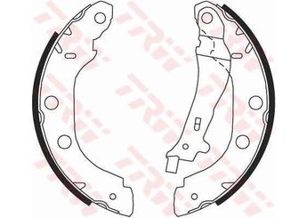 Fren Pabuçlu Balata Arka MAHER 14861  7701208063 440603J325 44060-3J325 7701205517 77 01 205 517 7701207556 77 01 207 556 77 01 208 063