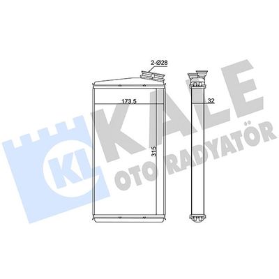 Kalorifer Radyatörü  KALE 370555