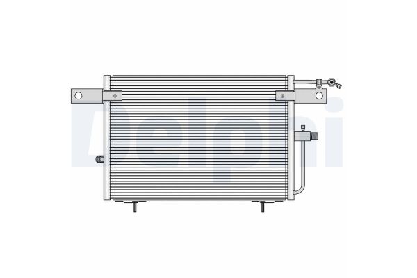 Klima Radyatörü  Audi S6 Sedan/Avant (C4)(06.1994->)  DELPHI TSP0225083