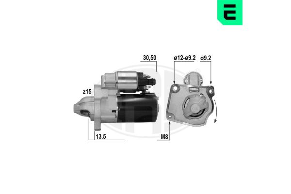 Marş Dinamosu  Opel Crossland X (2017->) / Crossland (2021->)  ERA 221072A
