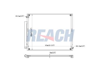 Klima Radyatörü  DENSO DCN50021  8846160100 88461-60100