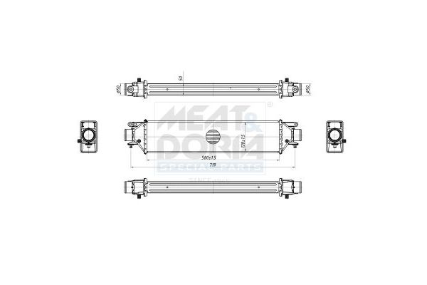 Turbo Radyatörü  ORİS IFI076050