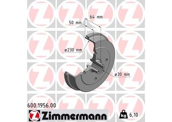 Fren Disk Ayna Ön Sağ ve Sol ZIMMERMANN 600.1956.00  113501615G 113501615J 113 501 615 G 113 501 615 J