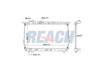 Su Radyatörü  ORİS BHY009018  2531038001 2531038005 25310-38001