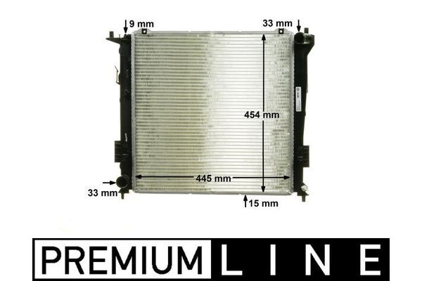 Su Radyatörü  Kia Ceed (ED)(2006->)  MAHLE CR 1320 000P