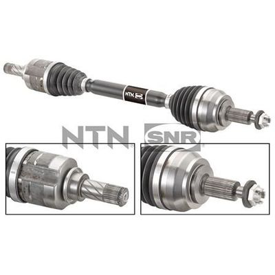 Aks Komple Ön Sol Renault Kangoo (F/KW0)(01.2008->)  BROM R4019K