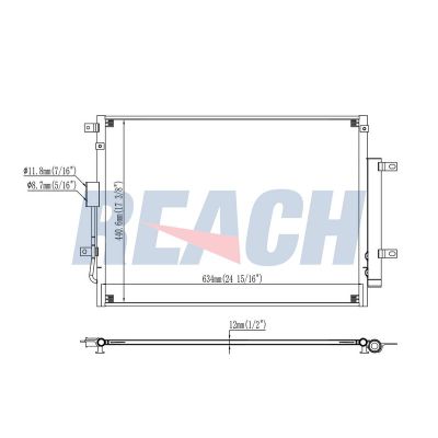 Klima Radyatörü  NRF 350601