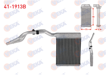 Kalorifer Radyatörü  VEKA 41-1913B  6G9118B539CC 1751574 1376873 1453312 6G9118B293CA 6G9118B293CB 6G9118B539CA 6G9118B539CB