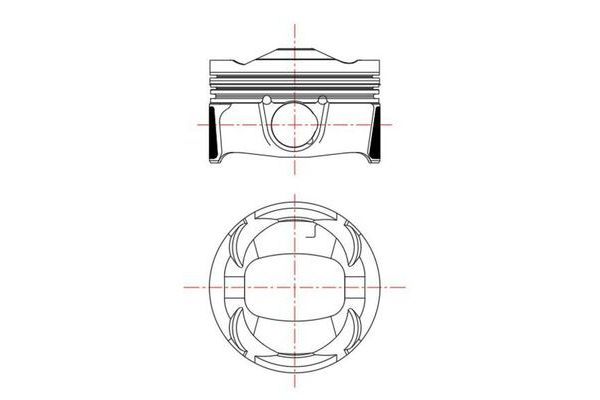 Piston (75.00MM-0.50)  NÜRAL 87-71818-050