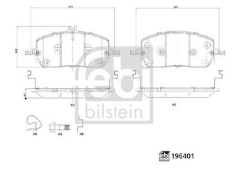Fren Disk Balata Ön FEBI BILSTEIN 196401  4200204 4200304 4202404 A0004200304 A000 420 03 04 A0004202404 A000 420 24 04 A0004203303 A000 420 33 03 A0004203403 A000 420 34 03 A0004211202 A000 421 12 02 000 420 03 04 000 420 24 04 4203303 000 420 33 03 4203403 000 420 34 03 4211202 000 421 12 02