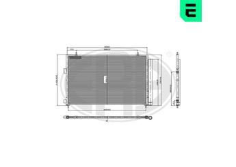 Klima Radyatörü  ERA 667321  884600R030 8846042110