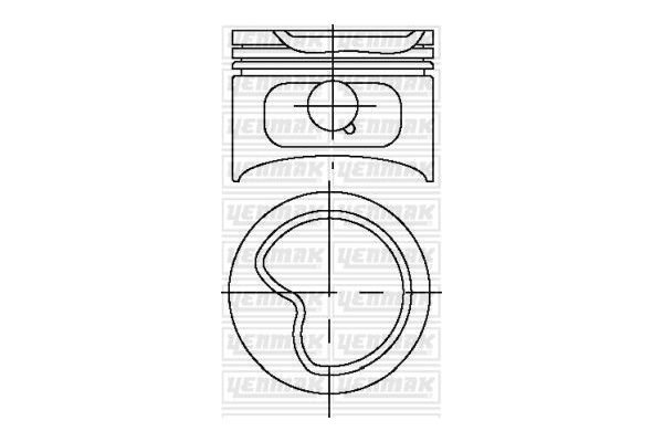 Piston (88.50MM-STD)  NÜRAL 87-70462-STD