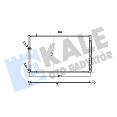 Klima Radyatörü  KALE 352625