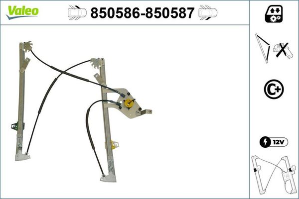 Cam Krikosu Ön Sol VALEO 850586