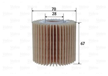 Yağ Filtresi  VALEO 586606  415231110 04152-31110