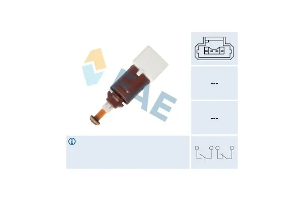 Fren Müşürü  Renault Scenic II (06.2003->)  FAE 24902