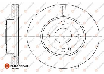 Fren Disk Ayna Ön Sağ ve Sol EUROREPAR 1642755880  1642755880 BR703325X BR703325XA BR703325XB BR703325XC BR703325XD BR703325XE BR703325XF