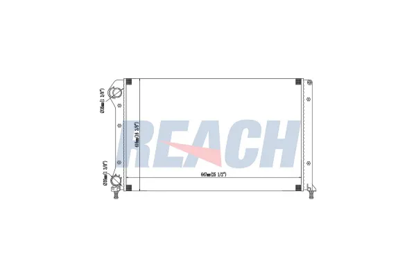 Su Radyatörü  MARGO 2520006