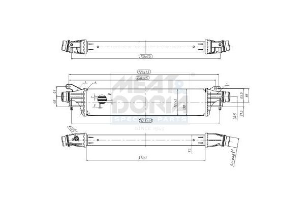 Turbo Radyatörü  VEKA 42-3230