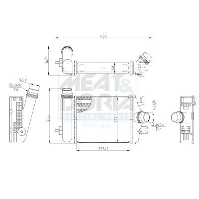 Turbo Radyatörü  Renault Clio V (08.2019->)  ORİS 1505-4835A