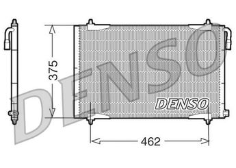 Klima Radyatörü  DENSO DCN21006  6455Y0 6455W6 6455W7 6455X9 6455X0