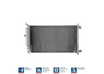 Klima Radyatörü  NISSENS 94621  92100AX800 92100AX801 92100AX80B 92100BA60A 92100BH40A 92100EL000 92100EL00A 92100ZW40A 92100ZW40D