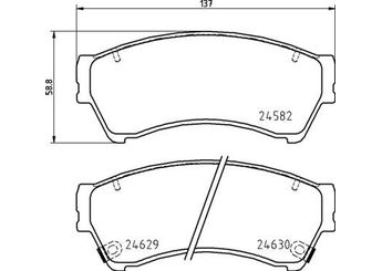 Fren Disk Balata Ön BREMBO P 49 060  GPYB3328ZE GPYB3323ZF
