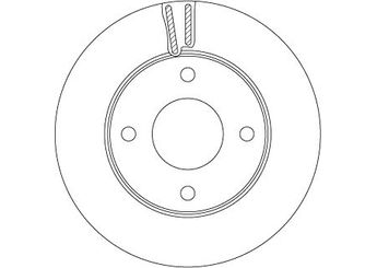 Fren Disk Ayna Ön Sağ ve Sol TRW DF6417  40206 3LG0A JX00A D0206 3LG0B 402063LG0A 40206-3LG0A 40206JX00A 40206-JX00A- D02063LG0B D0206-3LG0B