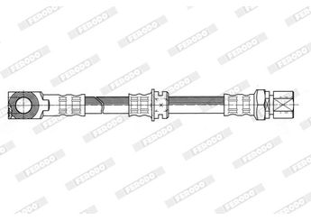 Fren Hortumu Ön Sağ veya Sol FERODO FHY2330  FHY2330 90251615 90445764 562349 562351 562353