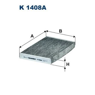 Polen Filtresi  Citroen C3 Aircross (08.2017->)  FILTRON K 1408A