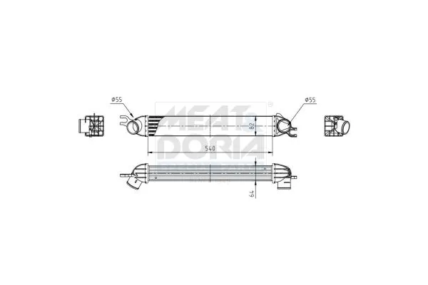 Turbo Radyatörü  MINI Paceman (R61)(2012->)  ASPART 6TRA1024