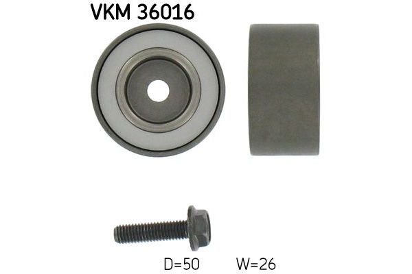 Vantilatör Kayış Gergi Rulmanı  Volvo V40 S.Wagon [Combi] (09.1995->)  SKF VKM 36016