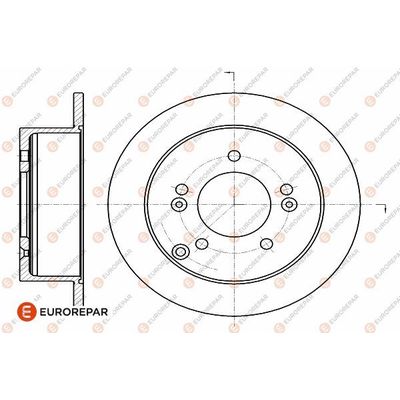 Fren Disk Ayna Arka Sağ ve Sol Hyundai XG (09.1998->)  EUROREPAR 1642774780