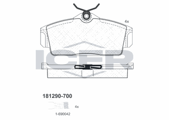 Fren Disk Balata Ön KRAFTVOLL 07010590  410602F525 410602F028 41060-2F028 41060-2F525 410602F526 41060-2F526 410602F527 41060-2F527 410602F528 41060-2F528 410605M326 41060-5M326 41060BM525 41060-BM525 D1060008VA D1060-008VA D1060BM50A D1060-BM50A 8660004685 86 60 004 685 8671016627 86 71 016 627