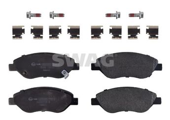 Fren Disk Balata Ön SWAG 33 10 1792  77367923 77368553