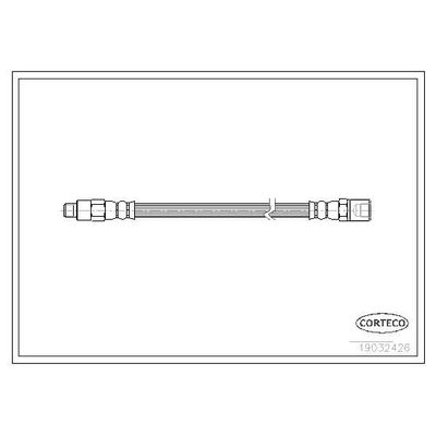 Fren Hortumu Arka Sağ veya Sol MGA 511048