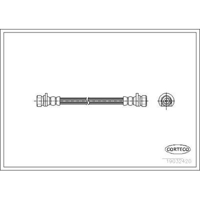 Fren Hortumu Arka Sağ veya Sol OSSCA 01020