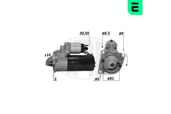 Marş Dinamosu  Fiat Doblo (263) Cargo/Combi/Pratico (2010->)  ERA 221053