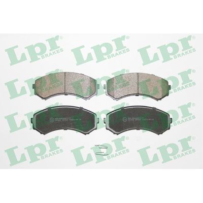 Fren Disk Balata Ön Mitsubishi Pajero (V80/V90)(2007->)  LPR 05P569