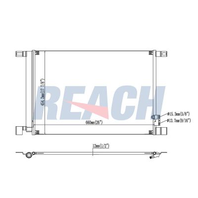 Klima Radyatörü  Audi A7 Sportback (4KA)(11.2017->)  ORİS CAU142000