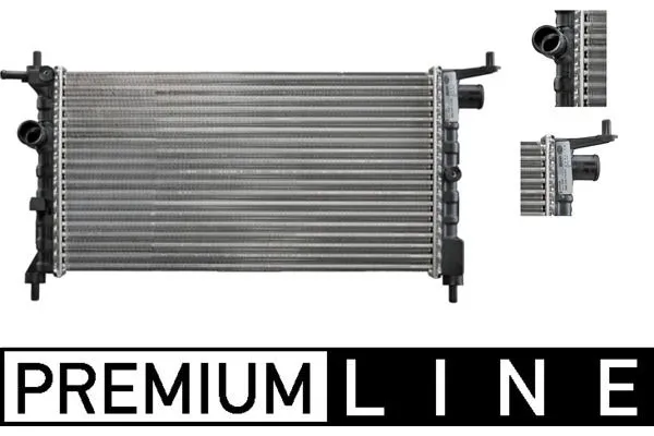 Su Radyatörü  Volkswagen Jetta I (161/163)(08.1979->1981)  MAHLE CR 268 000P