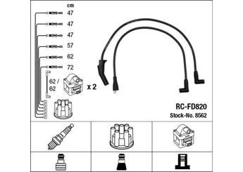 Buji Kablosu  NGK 8562  T125G T141G T467G