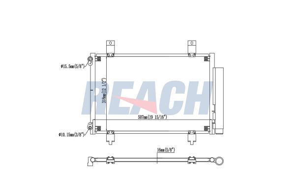 Klima Radyatörü  ORİS CSZ953016