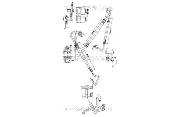 Klima Hortumu  OPEL ORJINAL 13203316