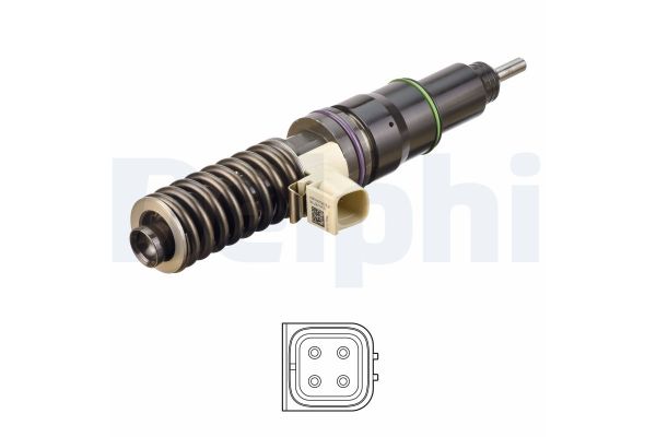 Enjektör  DELPHI BEBE5G17101-12B1