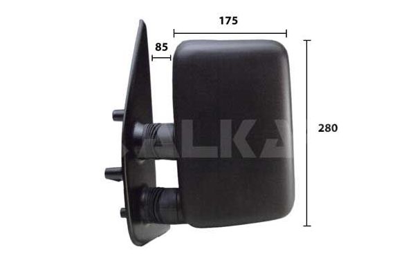 Dikiz Aynası Dış Sol Citroen Jumper P.Van (Genis Hacim)(02.1998->)  GVA 1027101